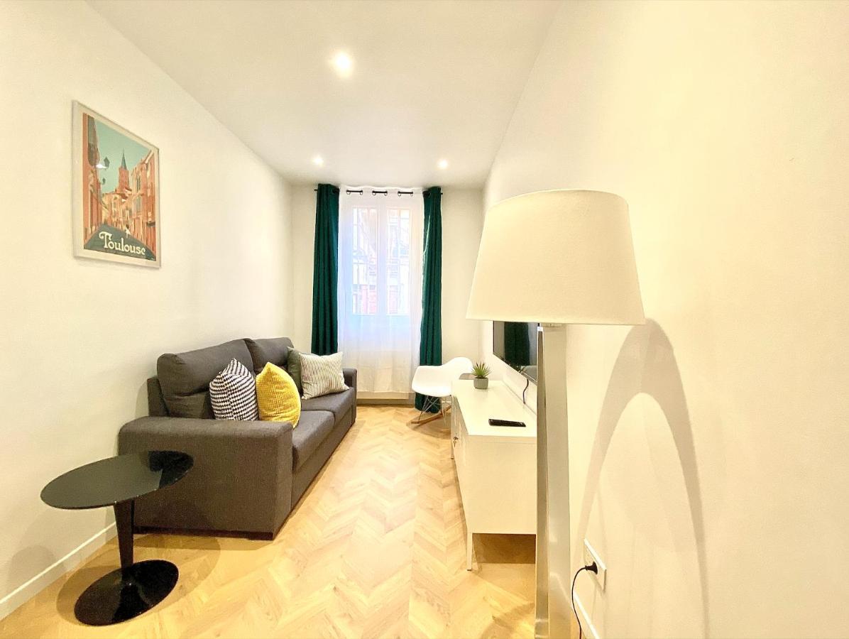 L'Escapade - Appartement Avec Chambre & Parking - Toulouse Centre ภายนอก รูปภาพ