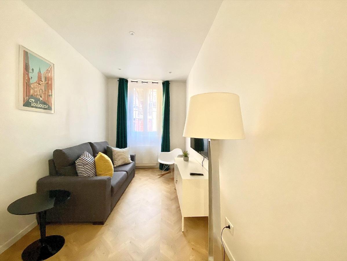 L'Escapade - Appartement Avec Chambre & Parking - Toulouse Centre ภายนอก รูปภาพ